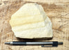 sandstone - fine grained - teaching hand/display specimen of an unusual arkose