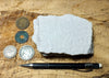 sandstone - Jurassic fine-grained white Navajo Sandstone, naturally bleached by reducing fluids - teaching hand specimen