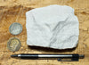 sandstone - Jurassic fine-grained white Navajo Sandstone, naturally bleached by reducing fluids - teaching hand specimen