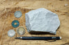 sandstone - Jurassic fine-grained white Navajo Sandstone, naturally bleached by reducing fluids - hand/display specimen