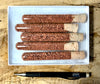 red ochre - Rawlins Red, the pigment used in the first coat of paint on cables of the Brooklyn Bridge - set of 5 tubes of this natural pigment