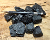 bituminous coal - Bronco Mine, Emery County, Utah - Unit of 10 smaller student specimens