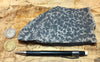 dendrites - teaching hand specimen of manganese oxide dendrites