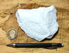 kaolinite - soft white kaolin - teaching hand specimen of the primary constituent of kaolin clay