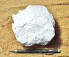 kaolinite - soft white kaolin - display specimen of the primary constituent of kaolin clay