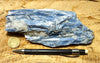 kyanite crystals in quartz - São José de Safira, Minas Gerais, Brazil - display specimen
