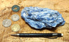 kyanite crystals in quartz -  São José de Safira, Minas Gerais, Brazil - hand/display specimen