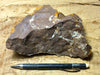 limonite - large hand/display specimen of limonite - hydrated iron oxides -  from the cap of a hydrothermal vein at the Keeler Gold Mine