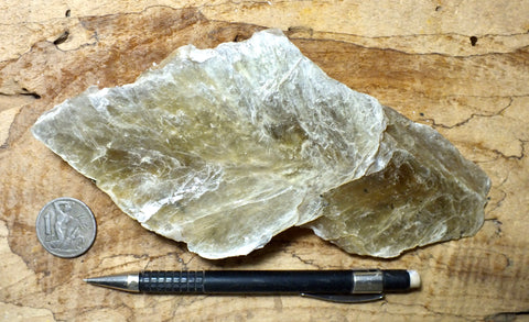 muscovite mica from a pegmatite near Coronel Murta, Minas Gerais, Brazil - display  specimen