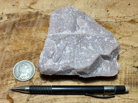 quartzite - pinkish Lower Cambrian quartzite - teaching hand specimen