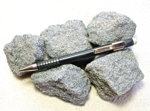 sandstone - weakly lithified blue sandstone - Student unit of 5 specimens