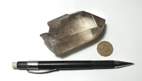 smoky quartz point - hand specimen