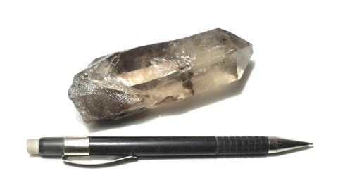 smoky quartz point - hand/display specimen