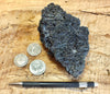 tachylite - fragile basaltic glass from the 2018 Kilauea eruption that destroyed Kapoho, Hawaii - hand specimen