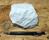 tuff - very pure lithified white volcanic ash mined for Old Dutch Cleanser - teaching hand specimen