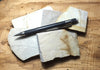 shale - siliceous McLure Shale member of the Miocene Monterey Formation - unit of 5 student specimens