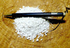 perlite - screened and partially dried perlite pellets and popped perlite - set of two 2-ounce jars