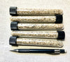 sand - large-grained quartz dune sand from Monastery Beach, Carmel Bay, California - set of 5 tubes