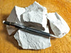 tuff - very pure lithified white volcanic ash - Unit of 5 Student Specimens