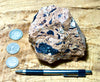 tuff - densely welded tuff - teaching hand/display specimen with excellent fiamme