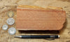sandstone - fine-grained striped aeolian Navajo Sandstone - teaching hand/display specimen