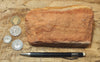 sandstone - fine-grained striped aeolian Navajo Sandstone - teaching hand/display specimen