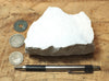 tuff - very pure lithified white volcanic ash mined for Old Dutch Cleanser - teaching hand specimen