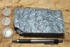 schist -  teaching hand specimen of fine-grained gray mica schist