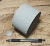 sandstone - medium grained gray - 4" diameter oil well core section from the Stevens Sand