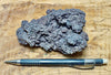 basalt - tholeiite basalt aa from the flow that destroyed Kapoho, Hawaii in 2018 - teaching hand specimen