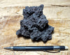 basalt - tholeiite basalt aa from the flow that destroyed Kapoho, Hawaii in 2018 - hand/display specimen