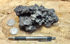 basalt - tholeiite basalt aa from the flow that destroyed Kapoho, Hawaii in 2018 - hand/display specimen