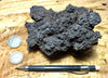 basalt - tholeiite basalt aa from the flow that destroyed Kapoho, Hawaii in 2018 - large hand/display specimen