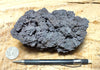 basalt - tholeiite basalt aa from the flow that cut Mauna Loa Road in November 2022 - hand/display specimen