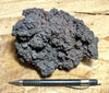 basalt - tholeiite basalt aa from the flow that cut Mauna Loa Road in November 2022 - large hand/display specimen