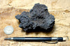 basalt - tholeiite basalt aa from the flow that destroyed Kapoho, Hawaii in 2018 - teaching hand specimen