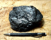 anthracite - teaching hand specimen of metamorphic "hard coal" from eastern Pennsylvania