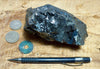 anthracite - teaching hand/display specimen of metamorphic "hard coal" from eastern Pennsylvania