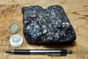 anthracite - teaching hand/display specimen of metamorphic "hard coal" from eastern Pennsylvania