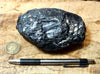 anthracite - teaching hand/display specimen of metamorphic "hard coal" from eastern Pennsylvania