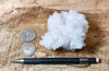 aragonite - "cave calcite"  - El Potosi Mine, Santa Eulalia Mining District, Chihuahua - fluorescent hand/display specimen