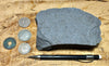 basalt - typical non-vesicular basalt - hand/display specimen