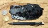 biotite - cleavage plate from a pegmatite near Cardiff, Ontario - hand specimen