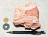 burned shale - teaching hand specimen of burned shale from the Monterey Formation, Ventura County, California