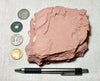burned shale - teaching hand specimen of burned shale from the Monterey Formation, Ventura County, California
