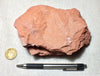 burned shale - teaching hand specimen of burned shale from the Monterey Formation, Ventura County, California