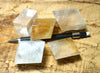 calcite - calcite cleavage rhombs from China - Unit of 5 student specimens