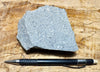 dacite - teaching hand specimen of gray porphyritic dacite