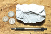 diatomite - teaching hand specimen of lacustrine diatomite from Mineral County, Nevada