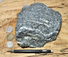 gneiss - large hand/display specimen of a Proterozoic granite gneiss from California